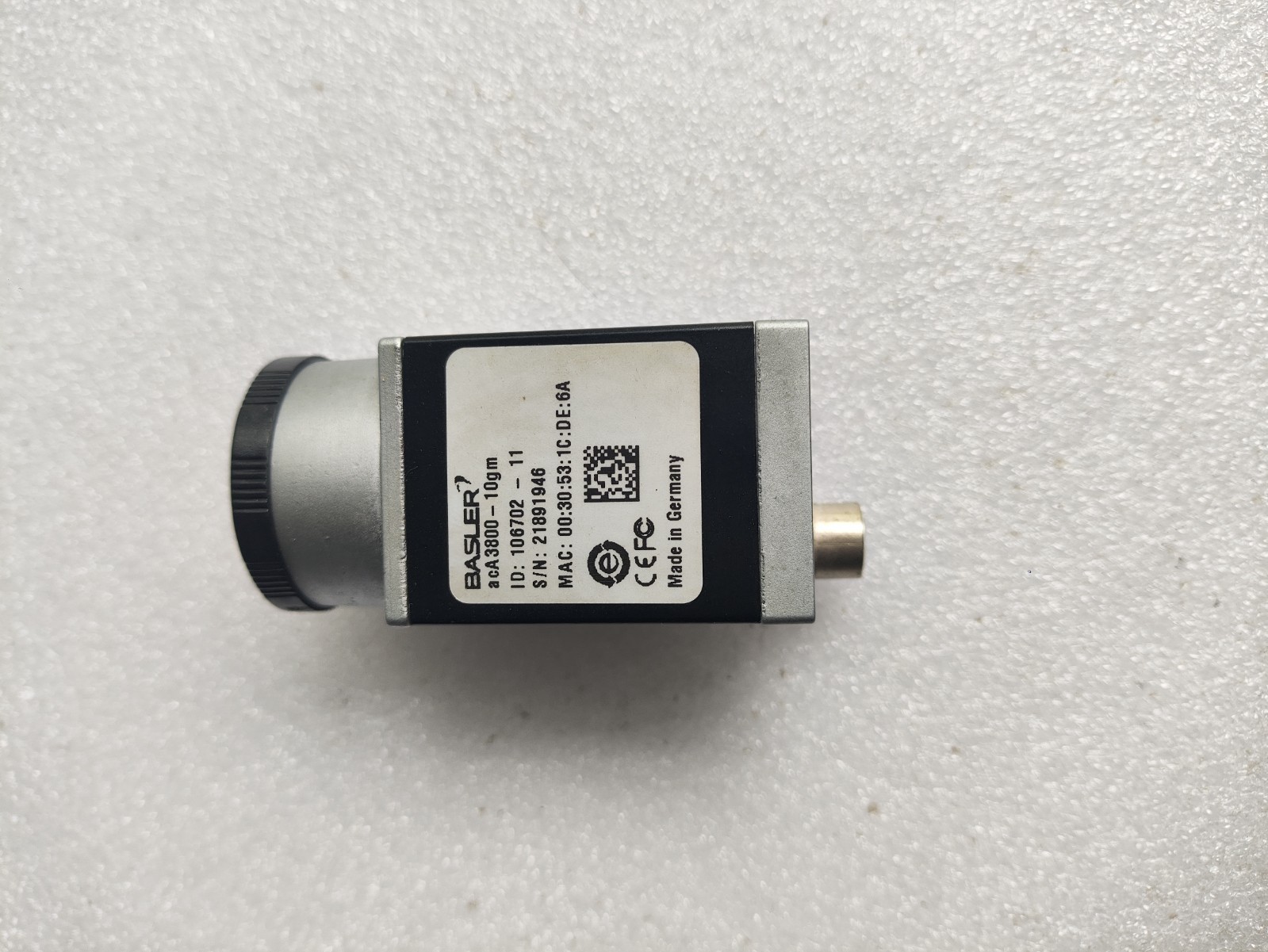 1PC NEW Basler acA3800-10gm Industrial Camera Expedited Shipping