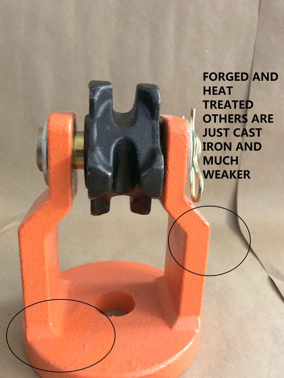 AUTO BODY FRAME MACHINE DOWN PULLER FITS MOST MACHINES FORGED HEAVY DUTY