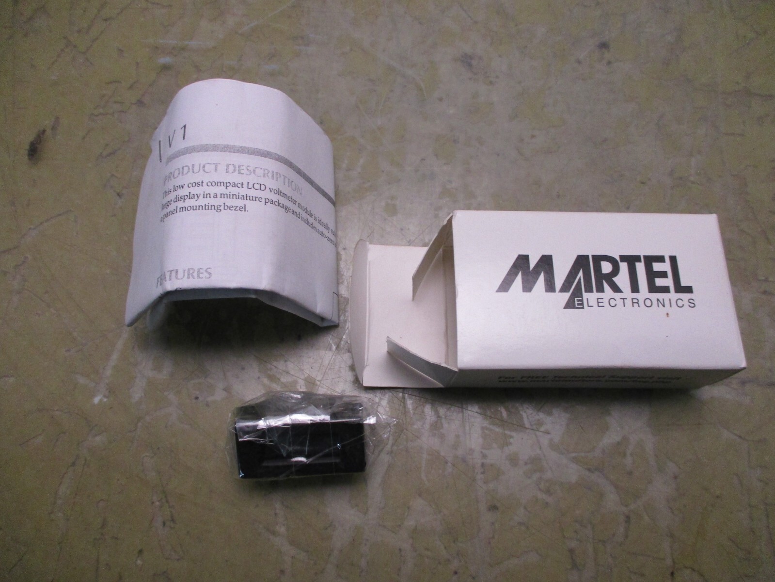Martel V1 3.5 Digit LCD Display [5*K-12.75]