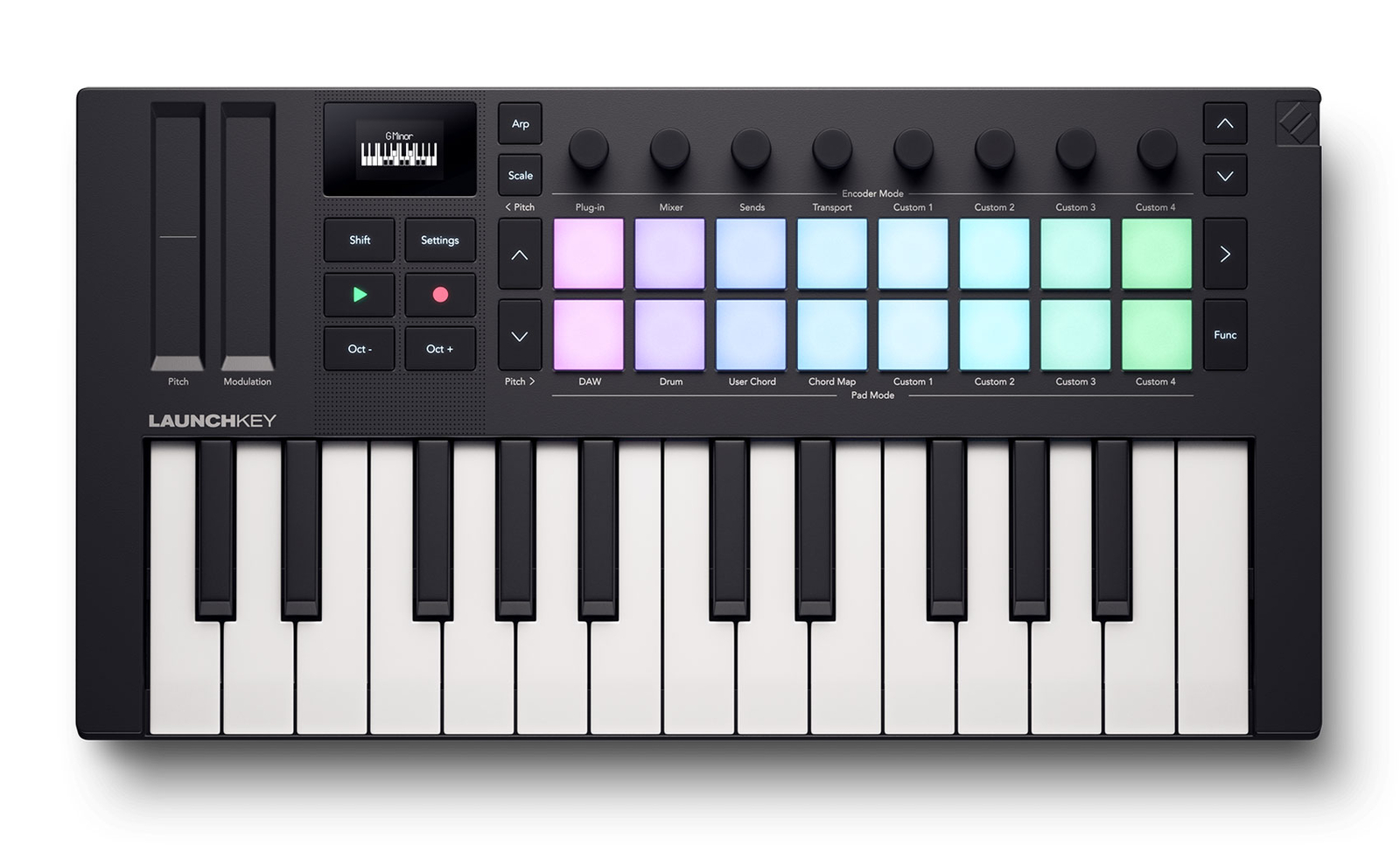 Novation LAUNCHKEY MINI 25 MK4 25-key MIDI Ableton Keyboard Controller+Backpack