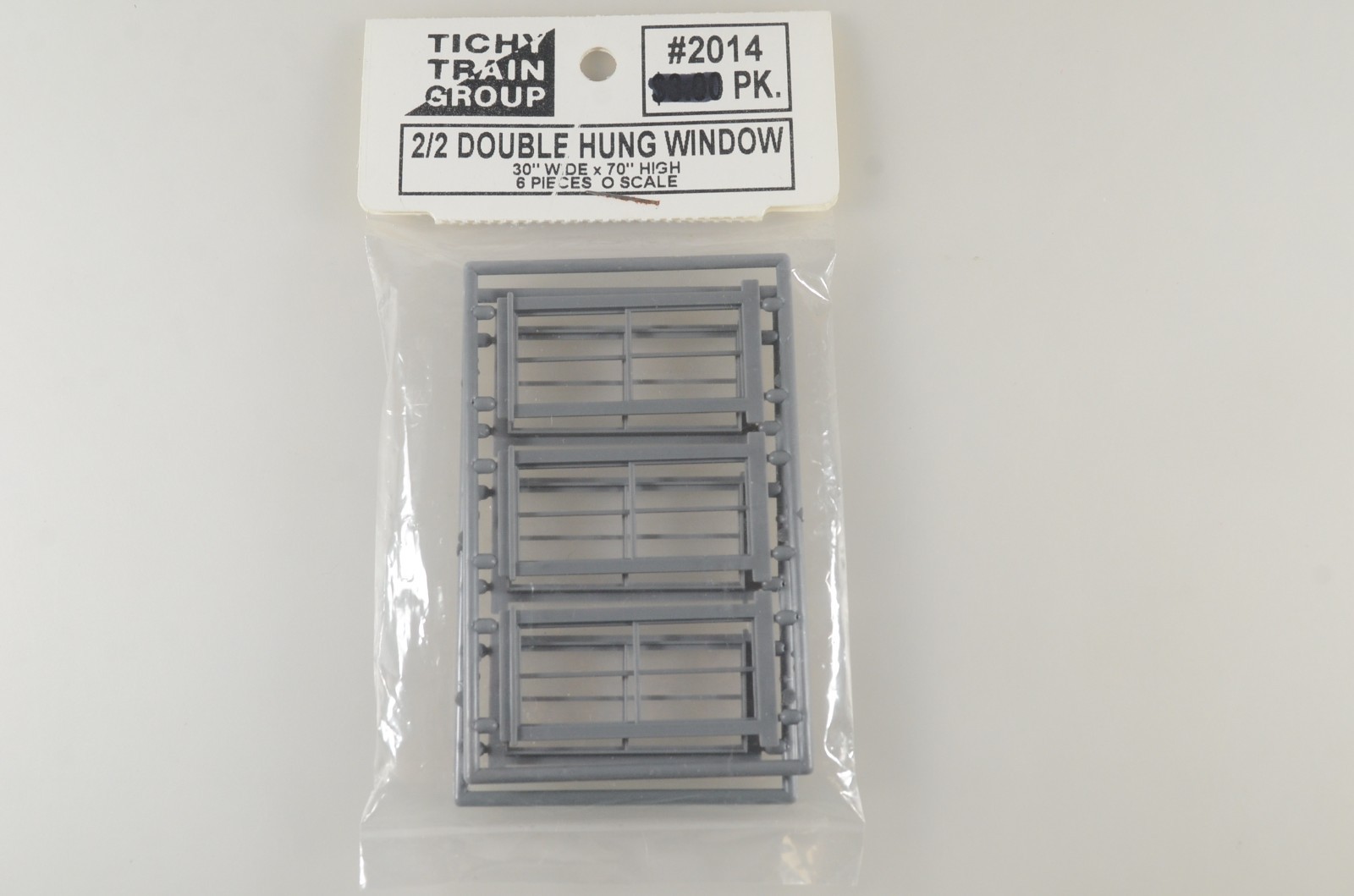 Tichy Train Group O 2/2 Double Hung Windows - 2014
