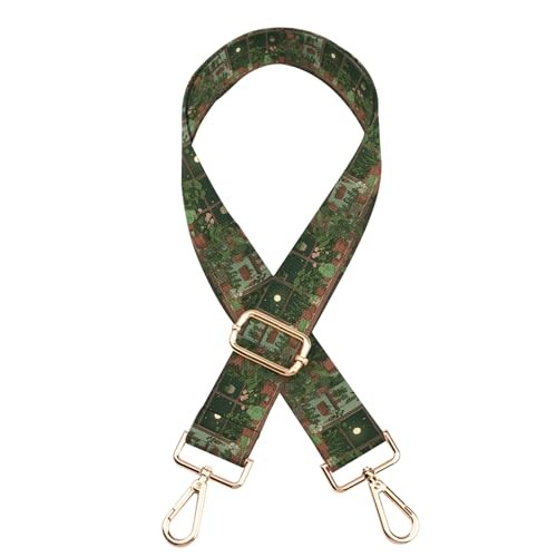 Purse Strap Crossbody Shoulder Straps Adjustable Replacement 1.5 inch Ad17-frog
