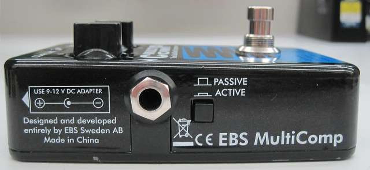 EBS Model: MULTI COMP Compressor Effects Pedal