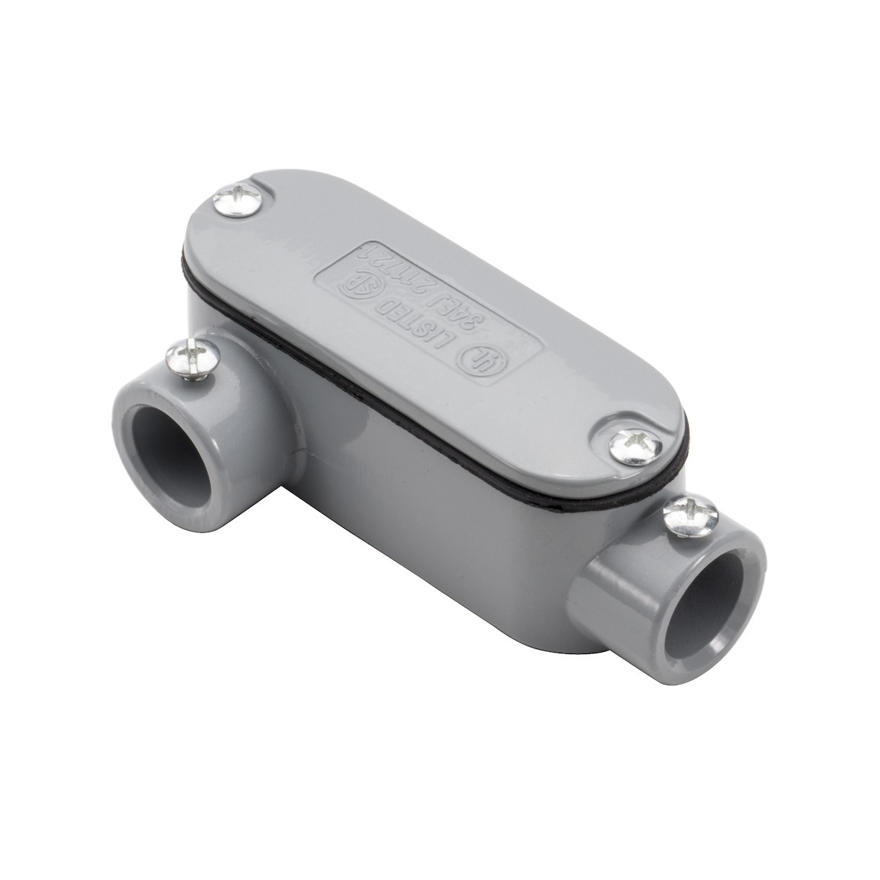Southwire ELR9CG 3-1/2" LR Type EMT Conduit Body With Cover & Gasket (Pack of 2)