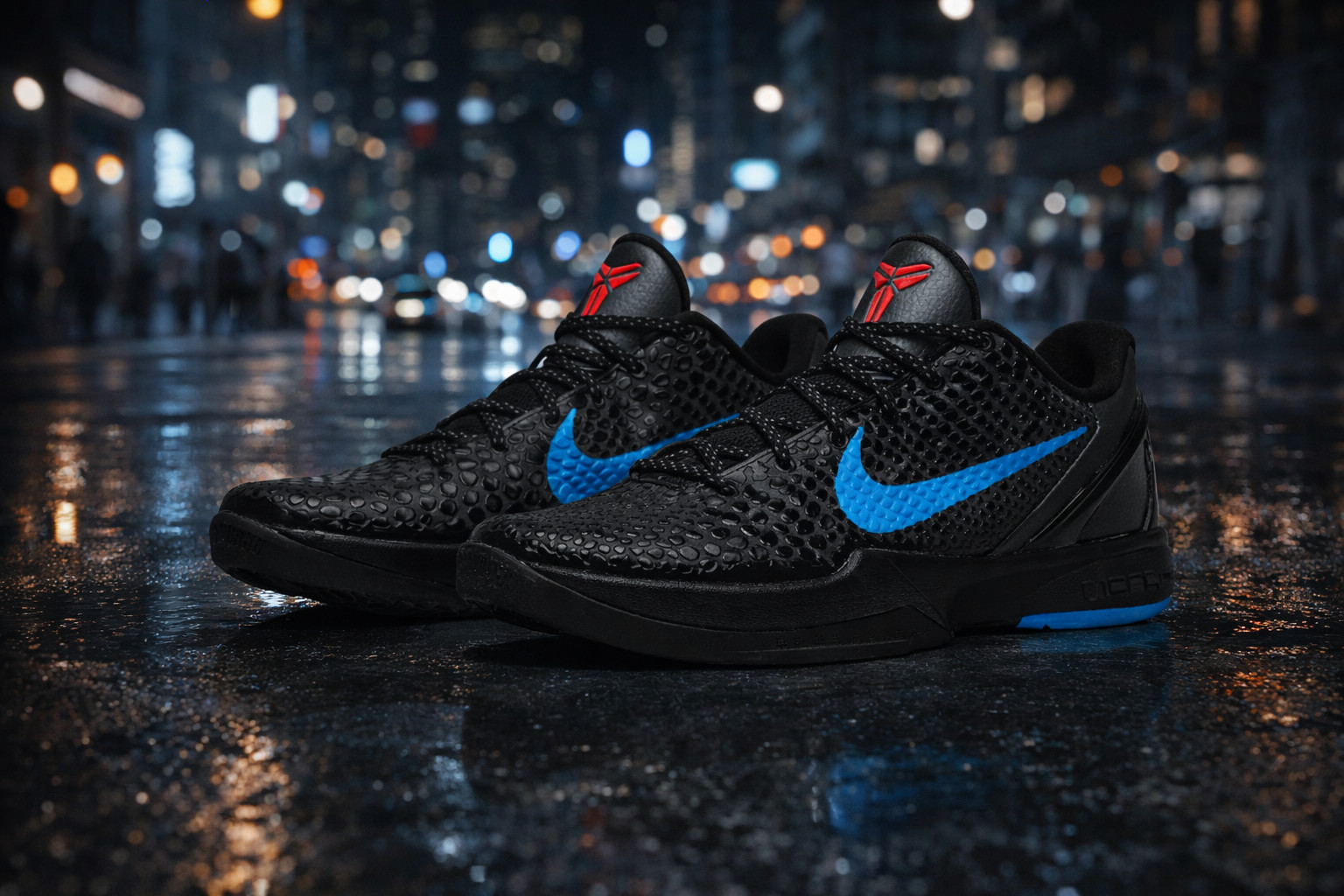 Zoom Kobe 6 Dark Knight Men's Size US 7-12