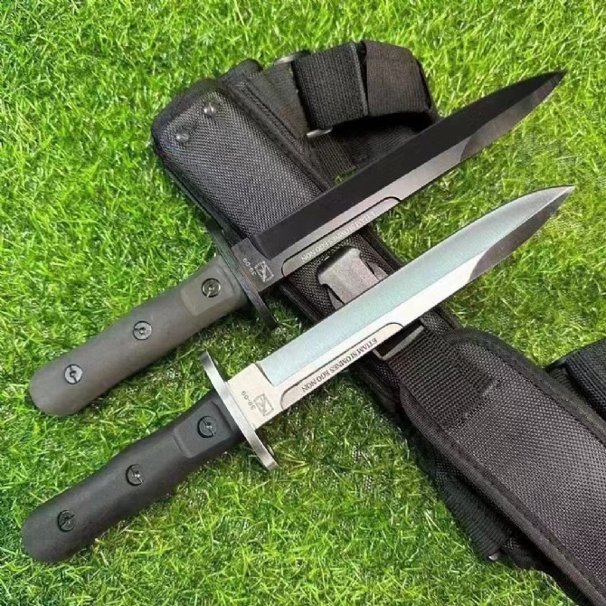 Tactical Straight Knife 8CR13MOV Blade Outdoor Camping Knives Survival EDC Tools