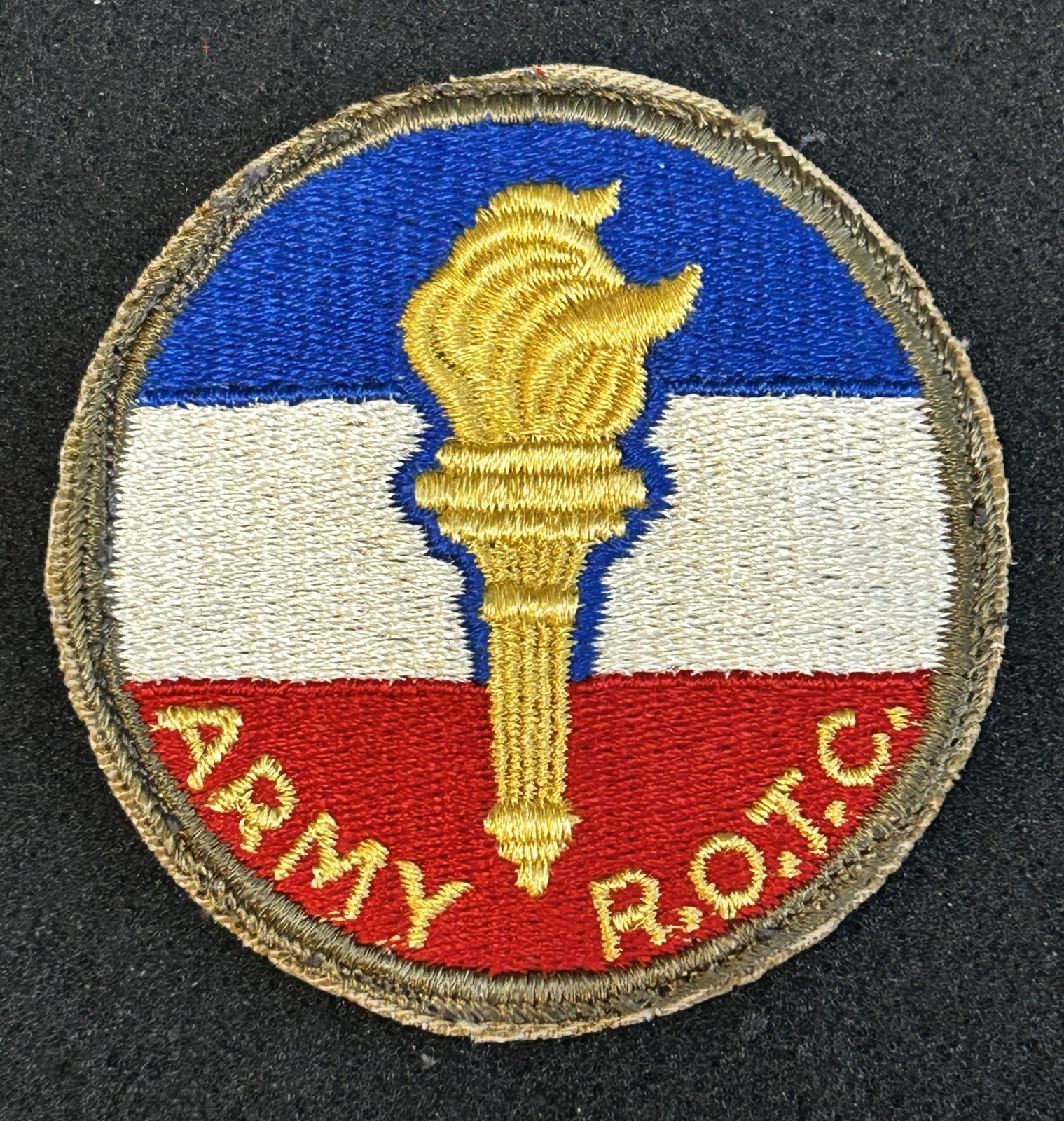 US Army Patch: Army Reserve Officers Training Corps (Old Version, Obsolete, CE)