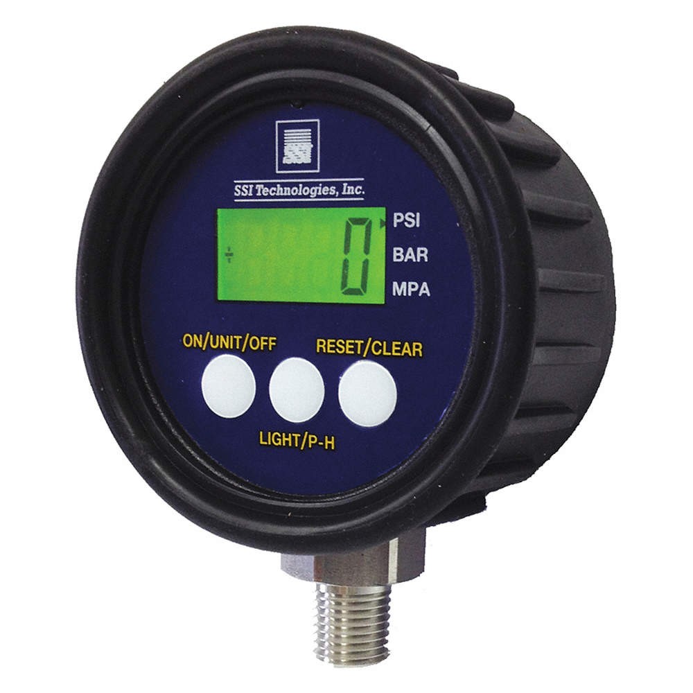 SSI MG1-5000-A-9V-R Digital Pressure Gauge,0to5000psi,MG1-9V 45MT99