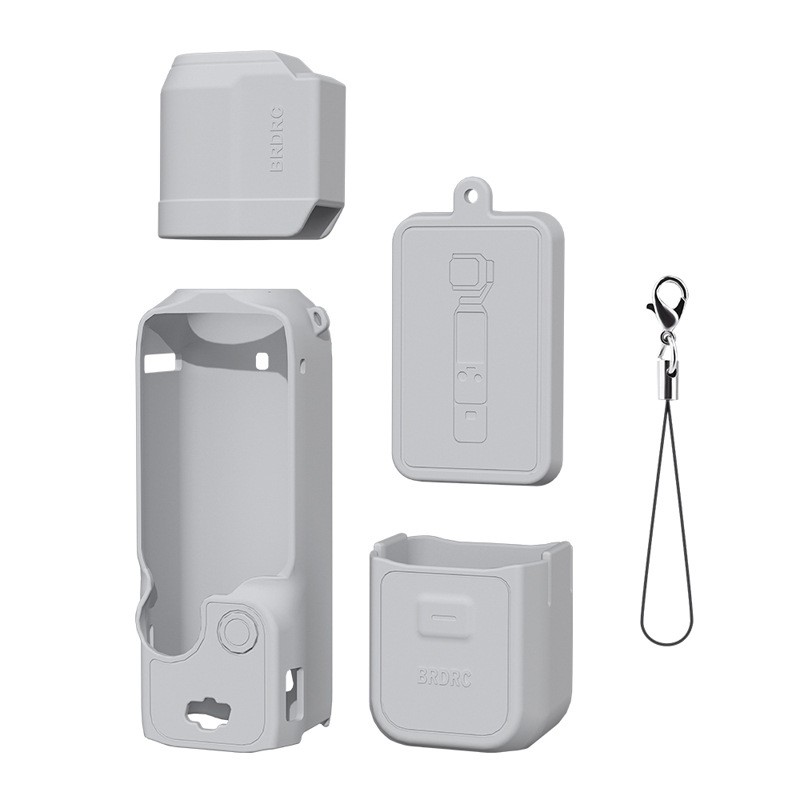 Silicone Cover Lens For DJI OSMO POCKET3 Body Protection Cover  Screen Shading