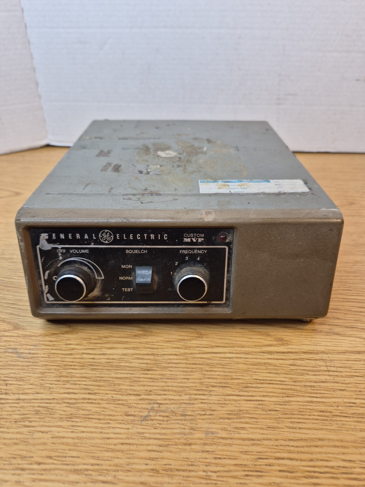 Vintage GE Custom MVP Ham Radio Repeater UHF 468.425 MHz Parts Restoration