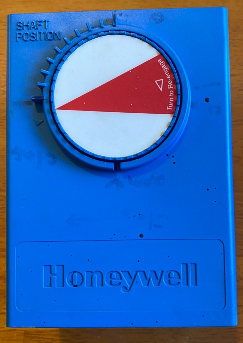 Honeywell ML7999A2001 Universal Positioning Actuator for R7999 controller