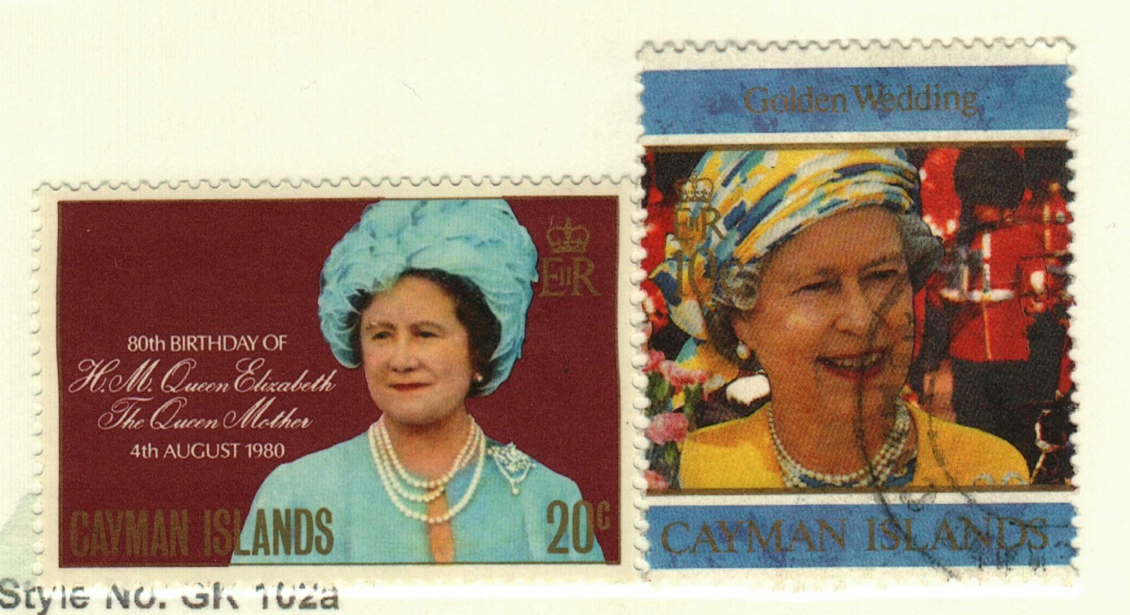 Cayman Islands #443 MNH, 738 used QEII