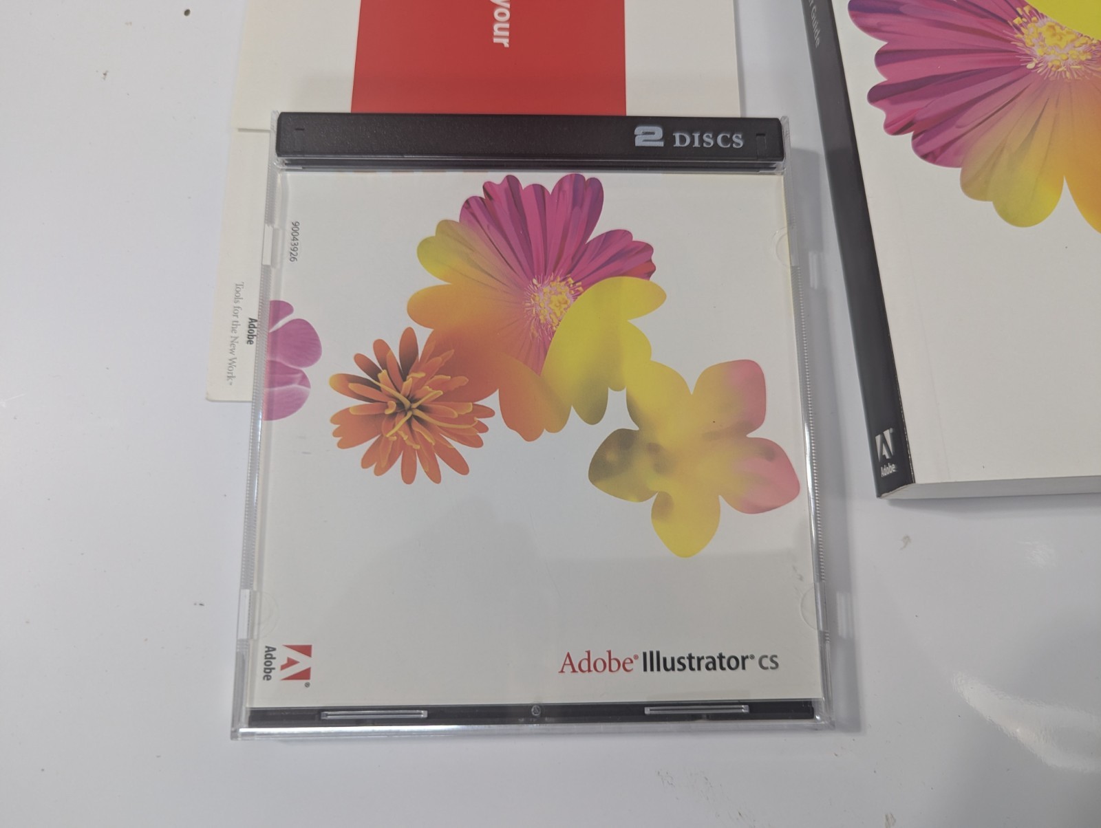 New 2003 Adobe Illustrator CS for WINDOWS PC / Two CD