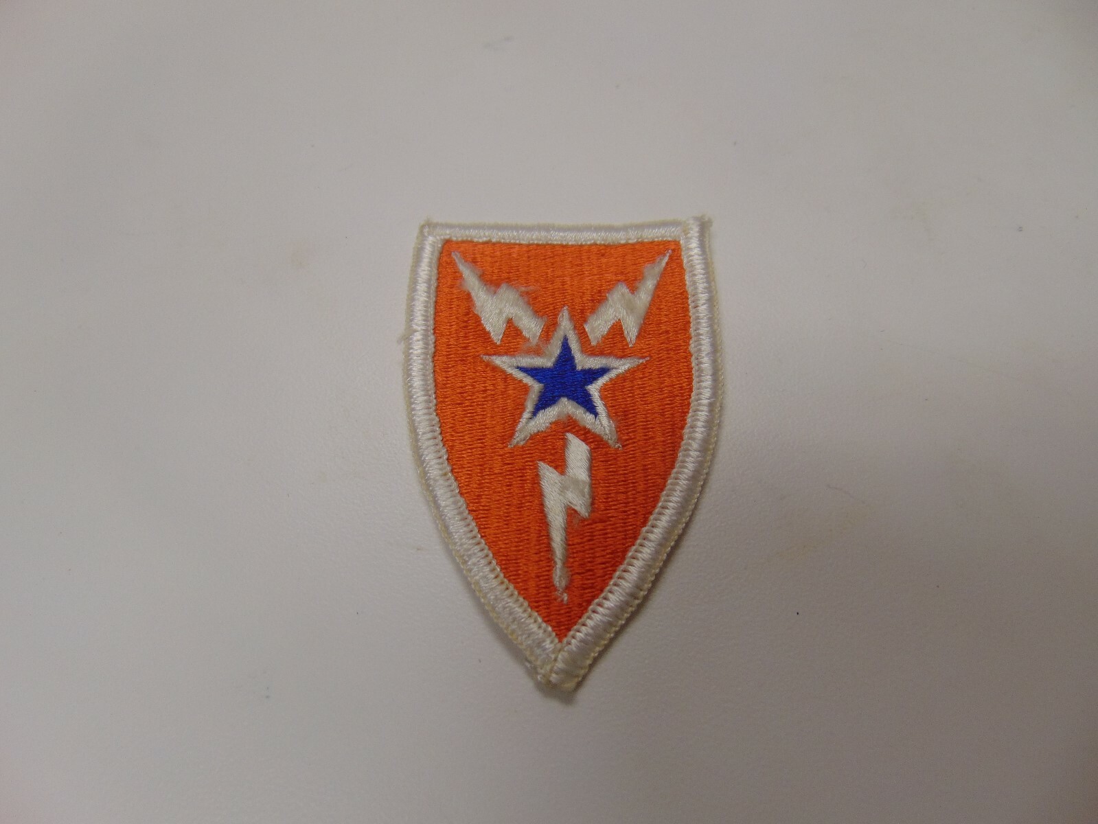 MILITARY SHOULDER PATCH COLORED SEW ON 3RD SIGNAL BRIGADE