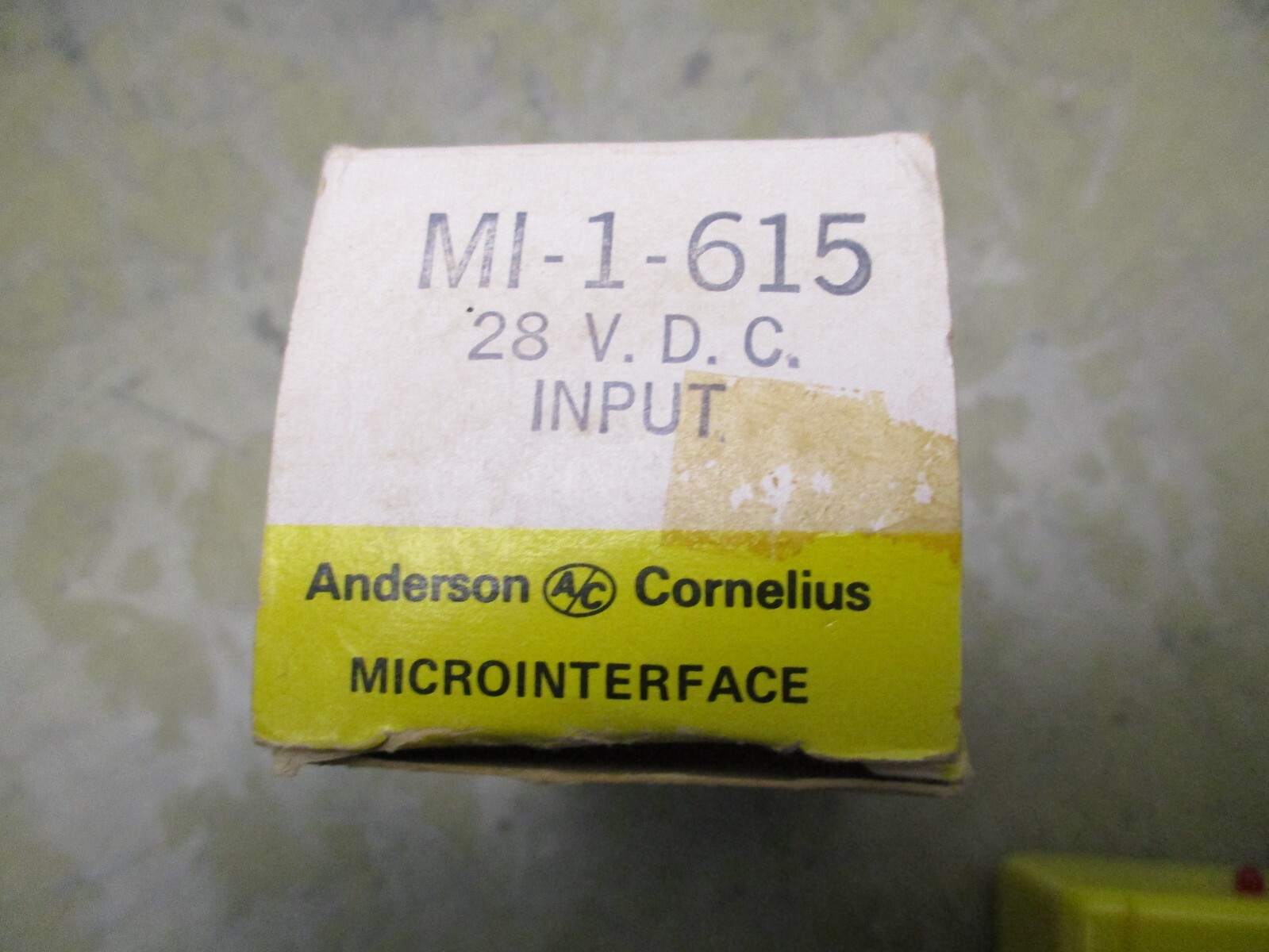 Anderson Cornelius Microinterface MI-1-615 28V Input Module [3*J-20.5]