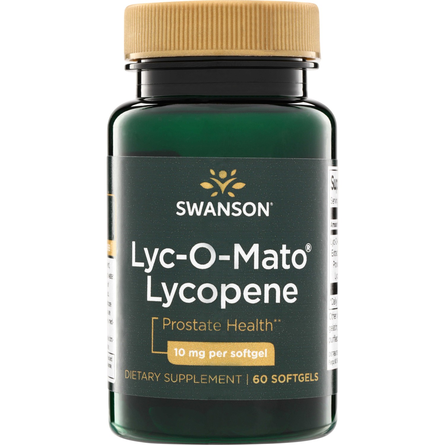 Swanson Lyc-O-Mato Lycopene 10 mg 60 Softgels