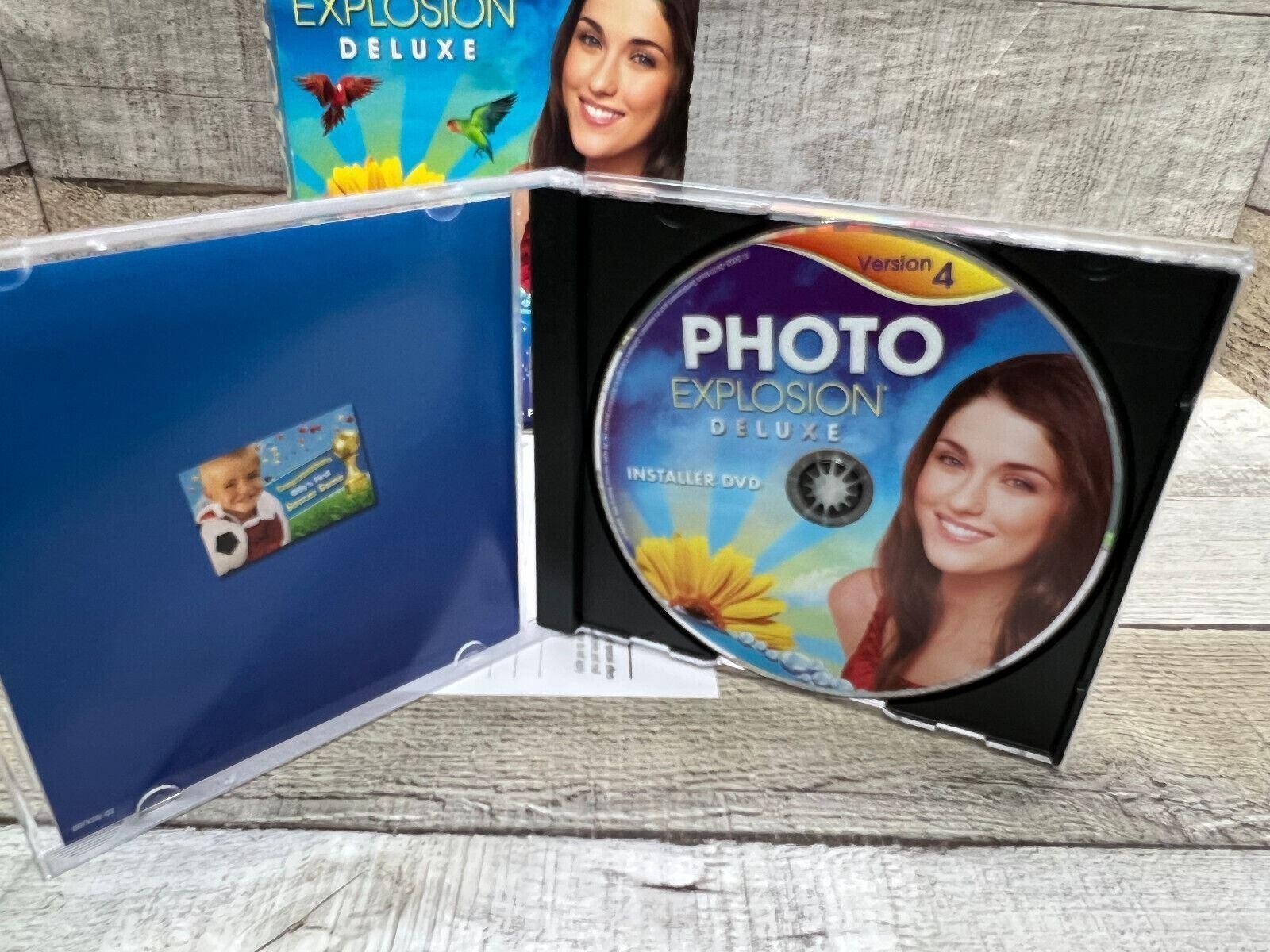 Nova Photo Explosion Deluxe 4.0 PC Software Digital Editing Windows XP Vista 7