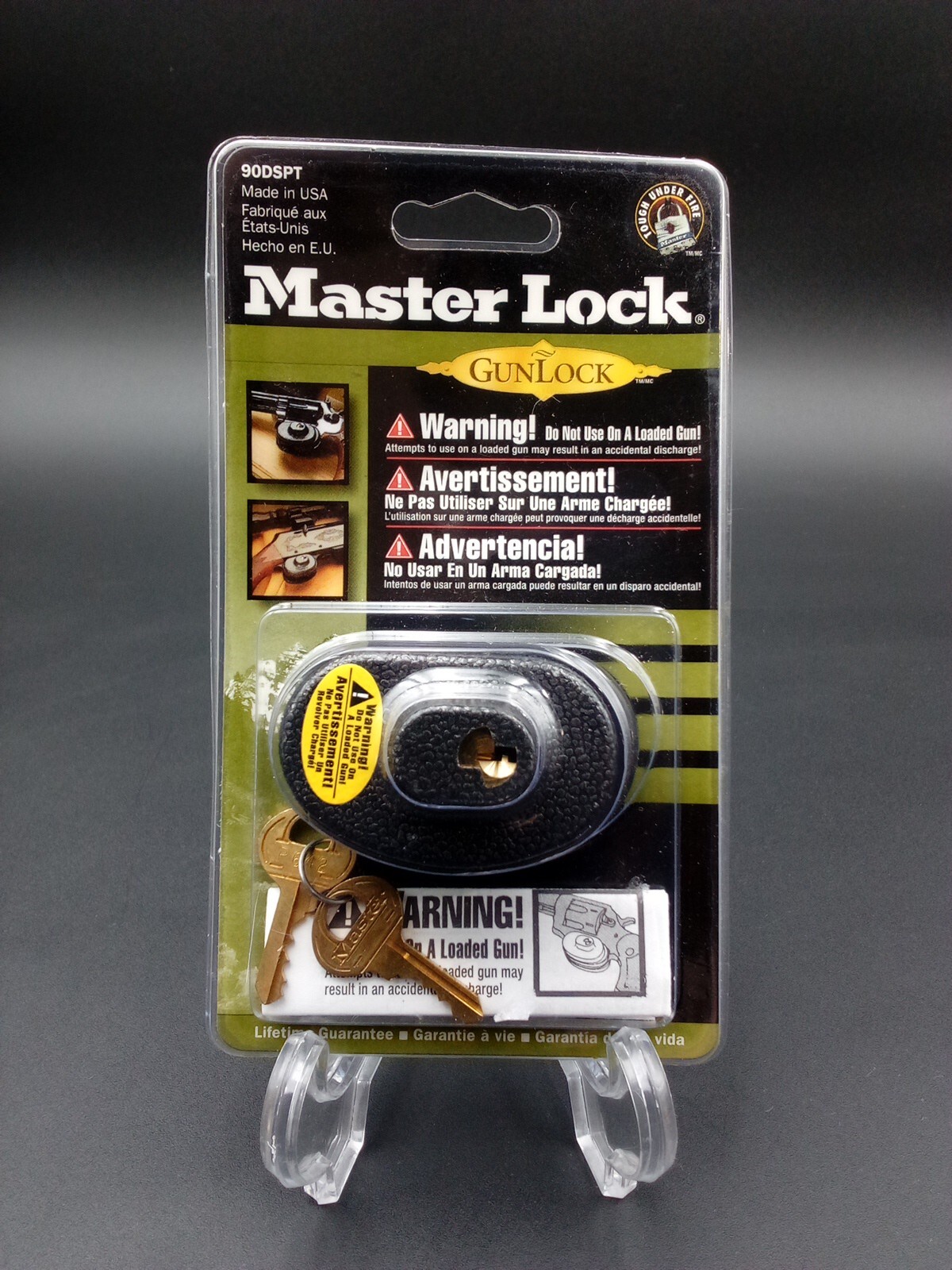 MASTER LOCK Gunlock Gun Firearm Rifle Shotgun Handgun Pistol Safety 01-1962-24