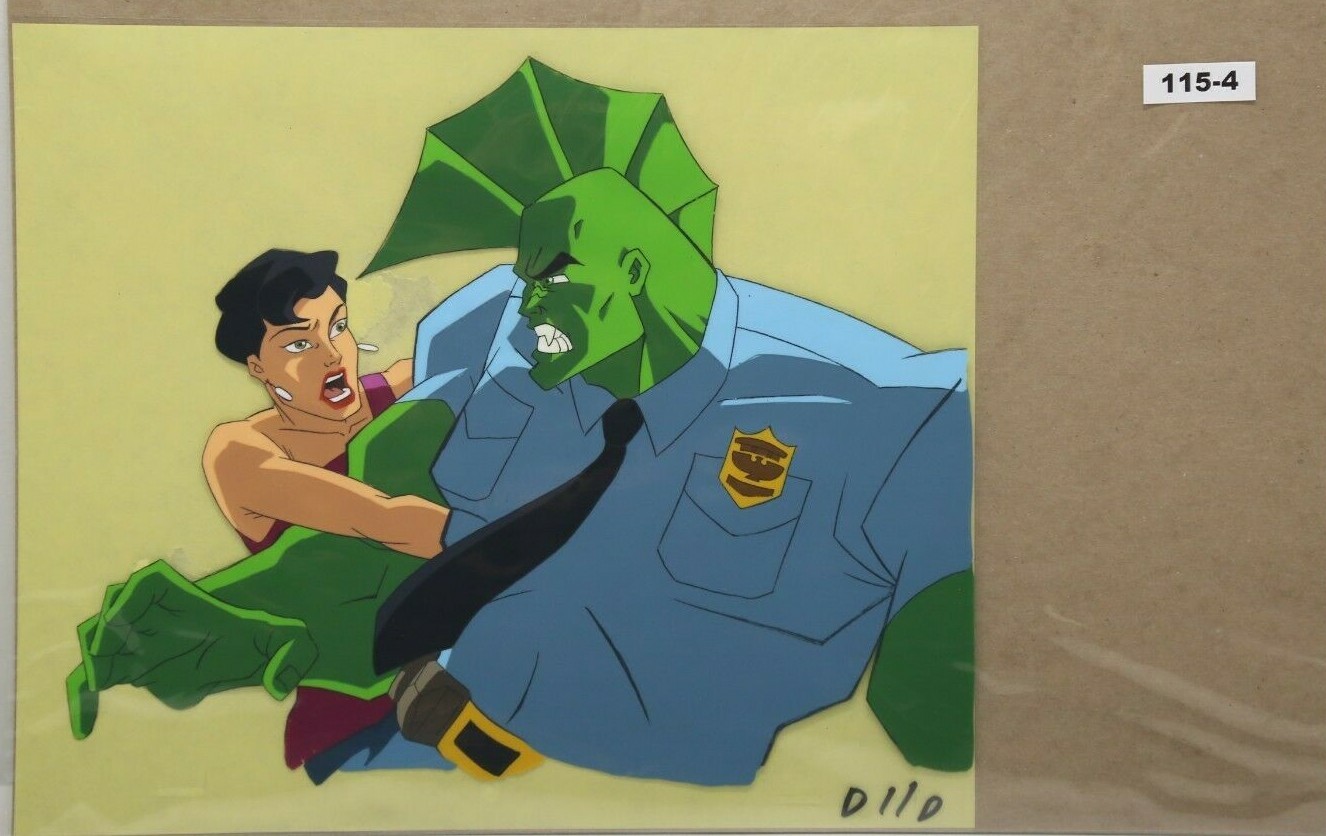 Savage Dragon Original Production Cel 115-4 - Used Condition