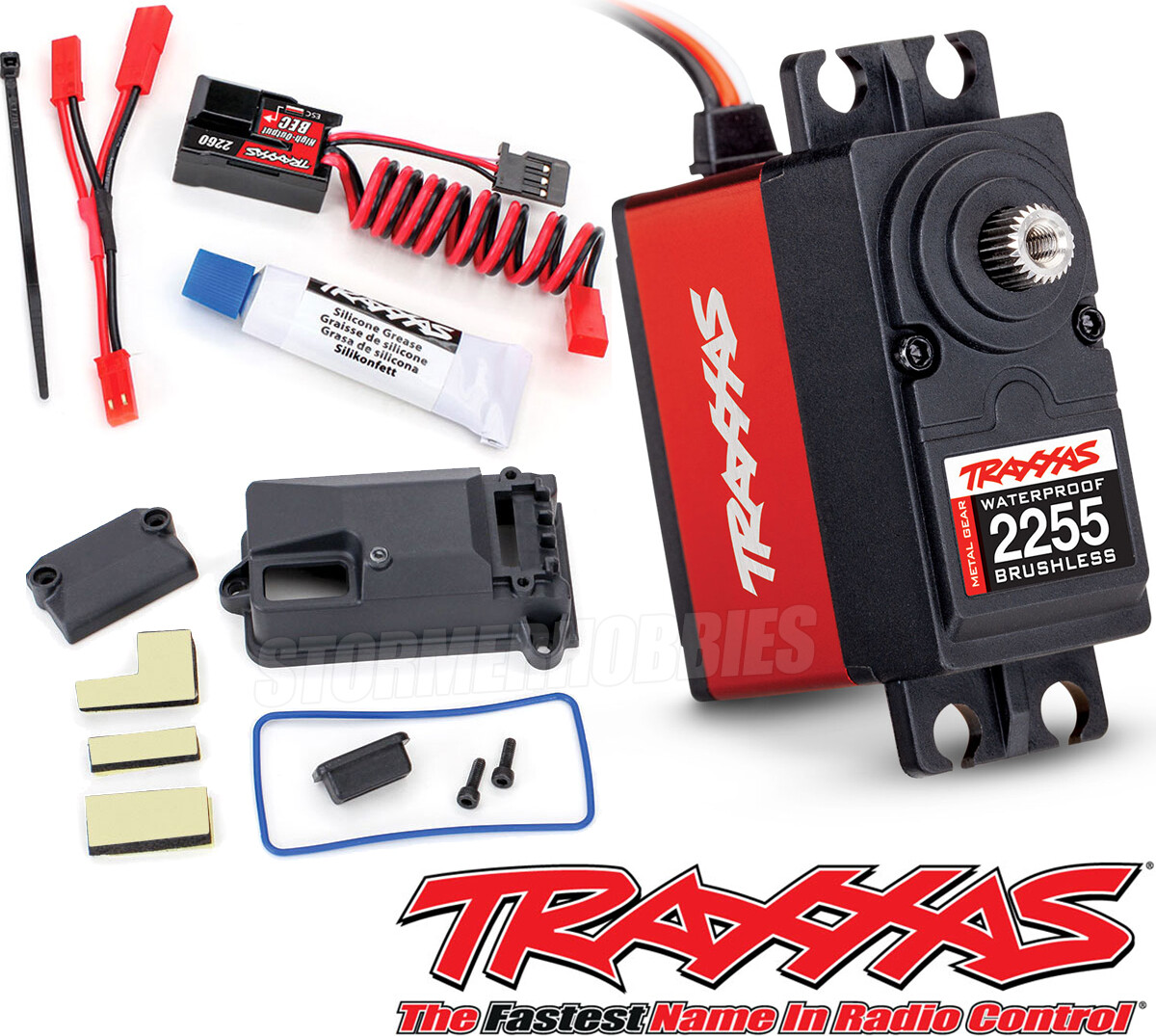 Traxxas Digital High Torque 400 Servo TRA2255 PLUS TRA2262 BEC package for TRX-4