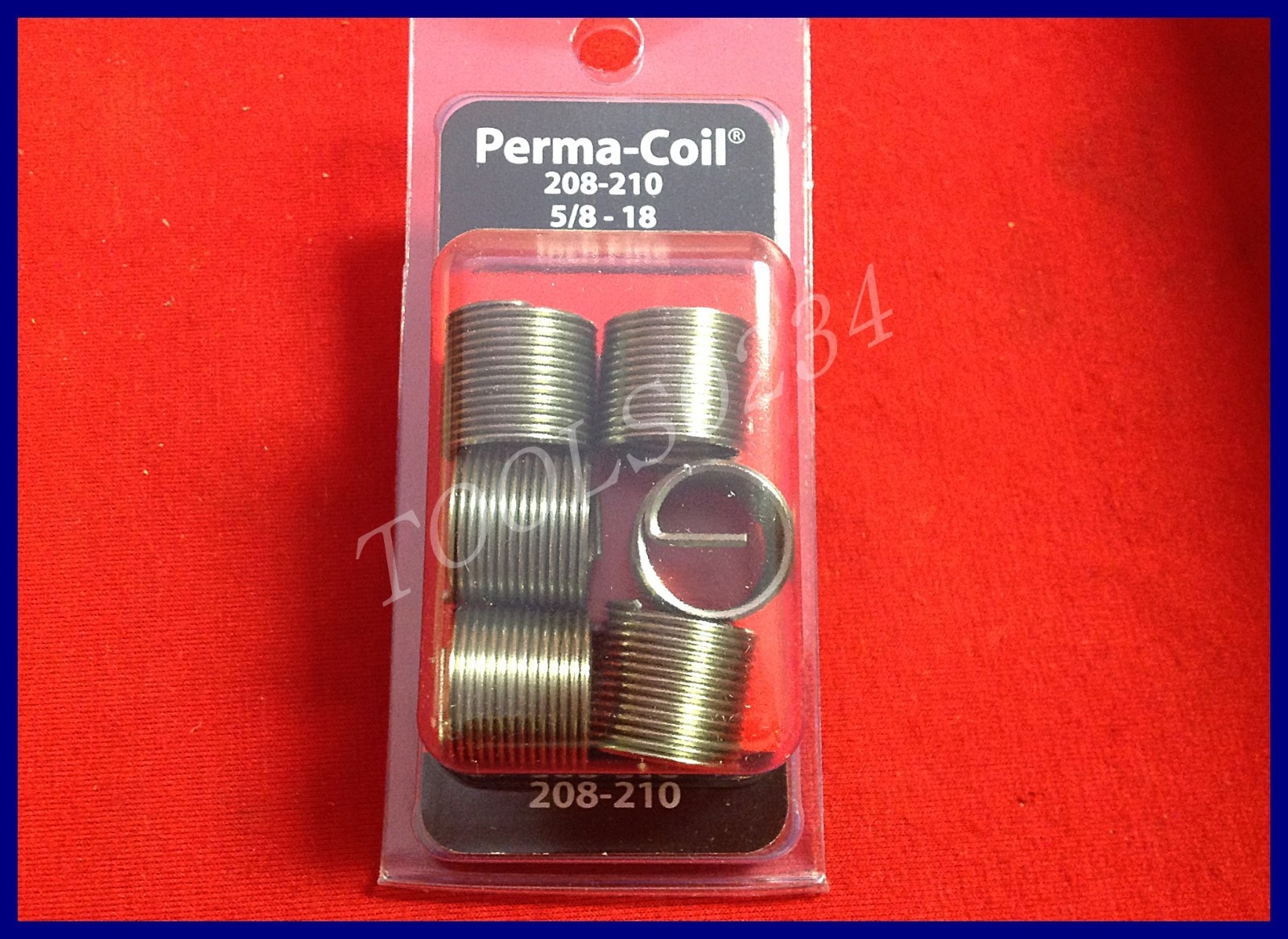 5/8-18 NF Thread Repair Inserts Perma Coil 208-210 Fits Heli Pack of 6 USA