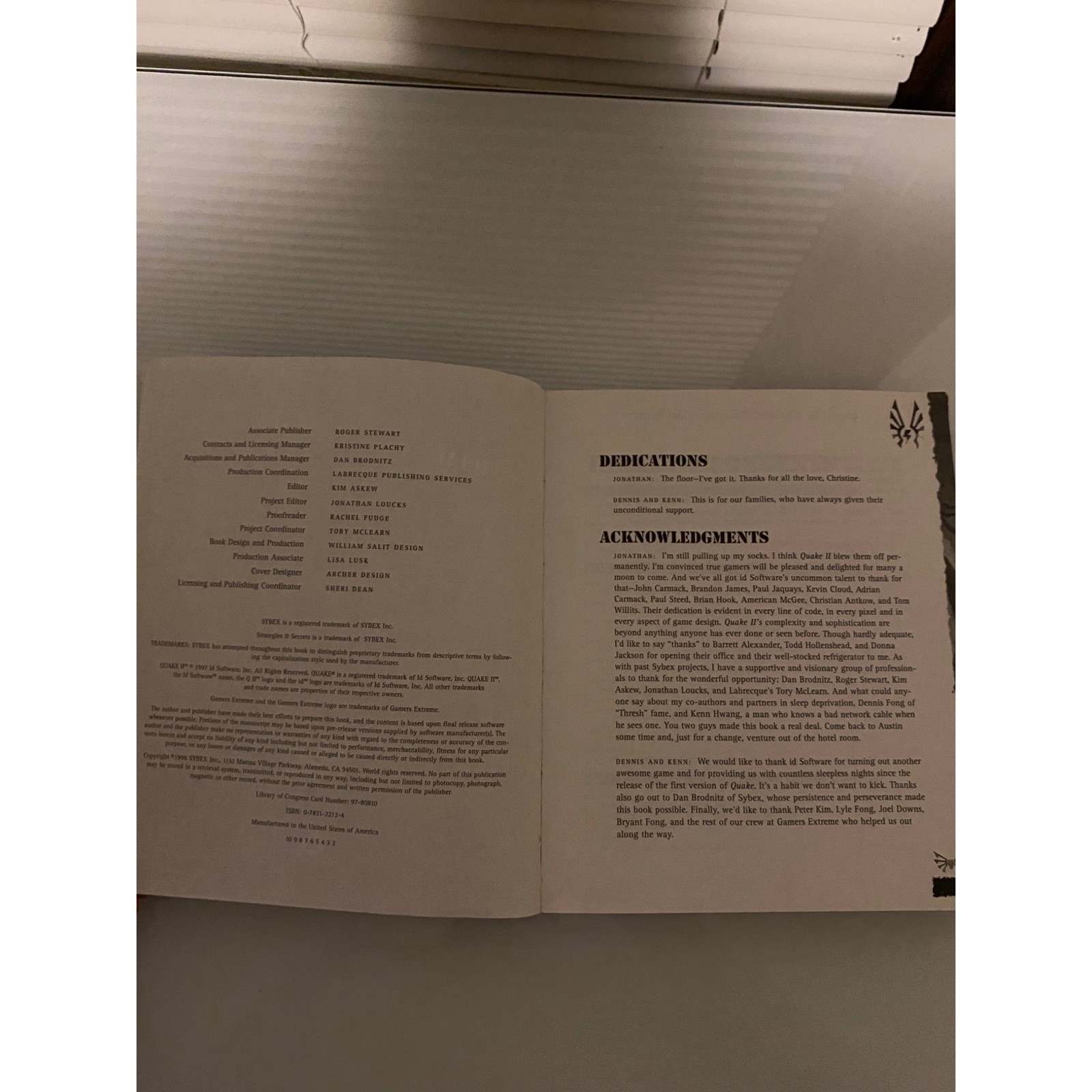 Quake II 1997 Strategy Guide Sybex Inc Used Good Condition