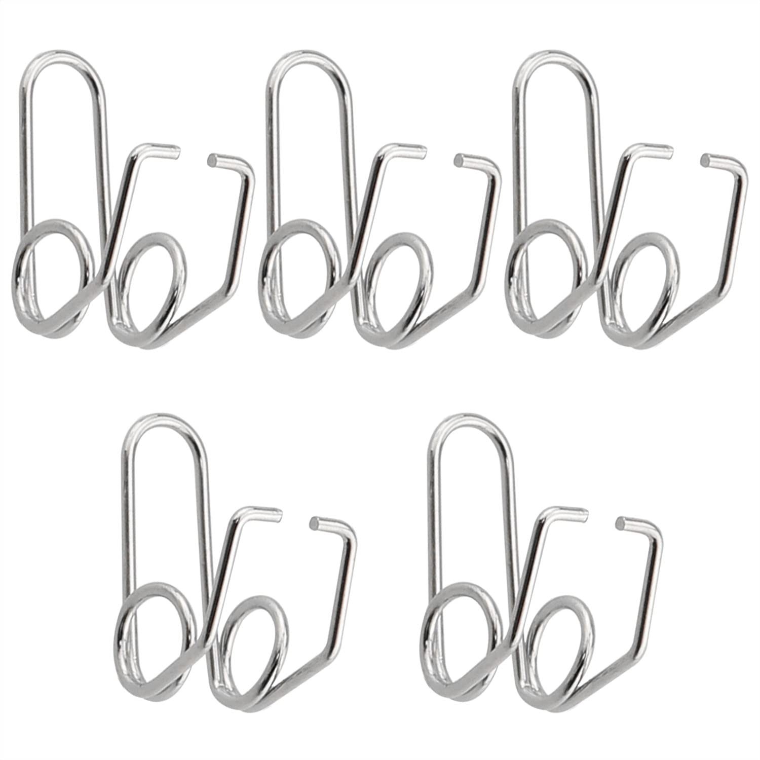 JJHXSM 5pcs Water Key Spit Valve Spring 17.5x8.5x13mm for Brass Silver