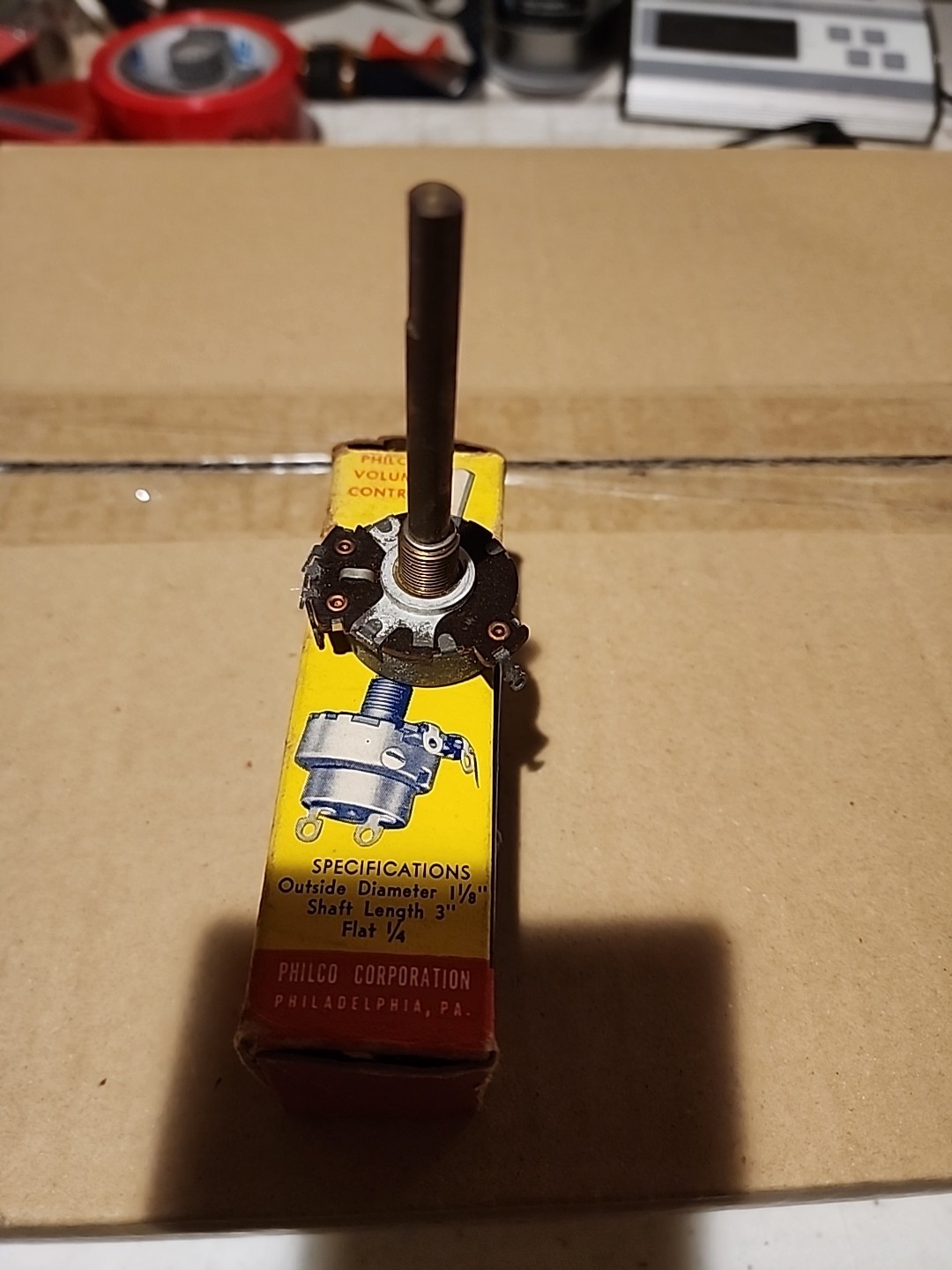 VTG NOS Philco 83-5442 Volume Potentiometer
