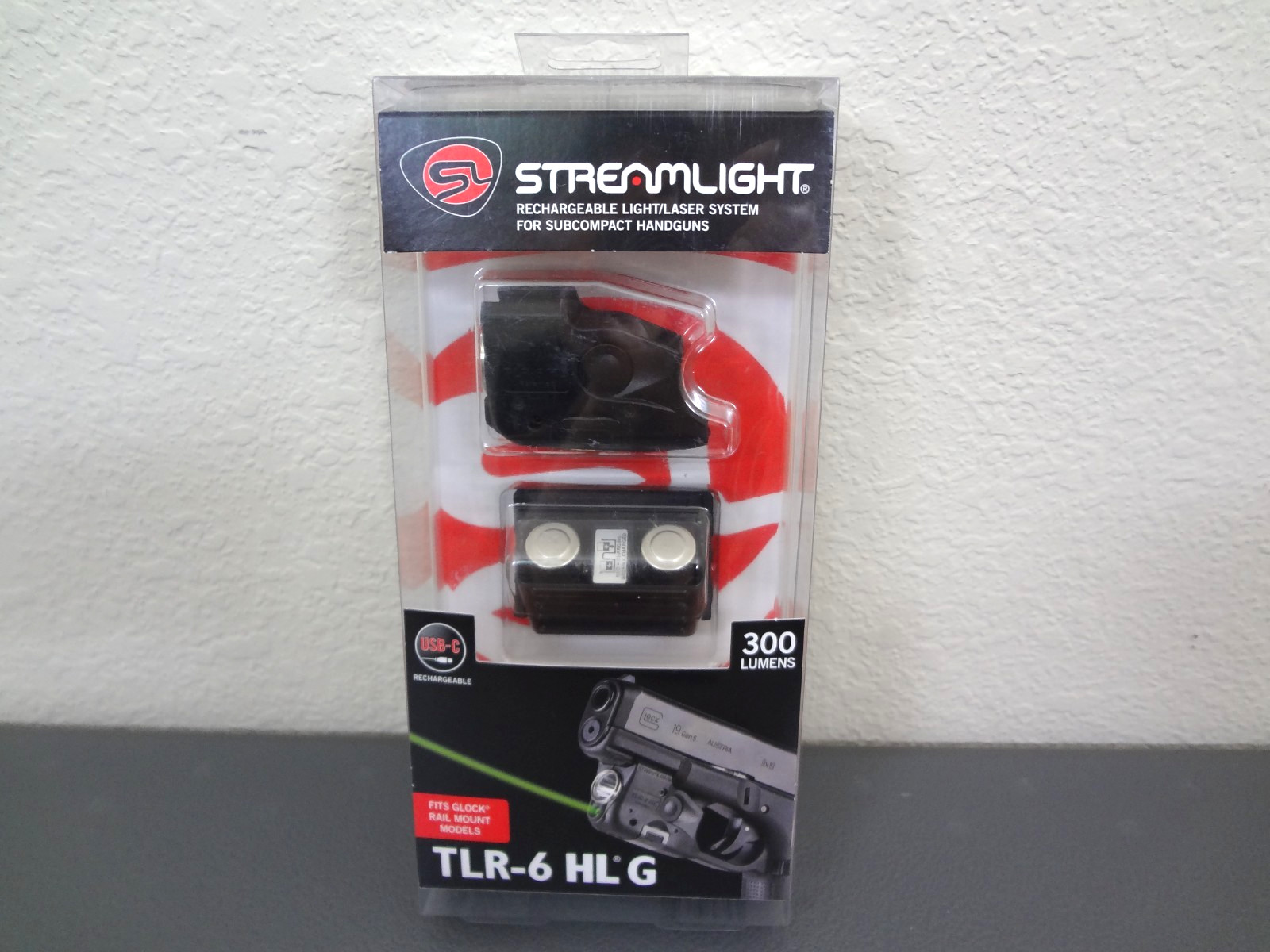 Streamlight TLR-6 HL G (69353) LED Light w/ Green Laser 300Lm For Glock Rail NEW