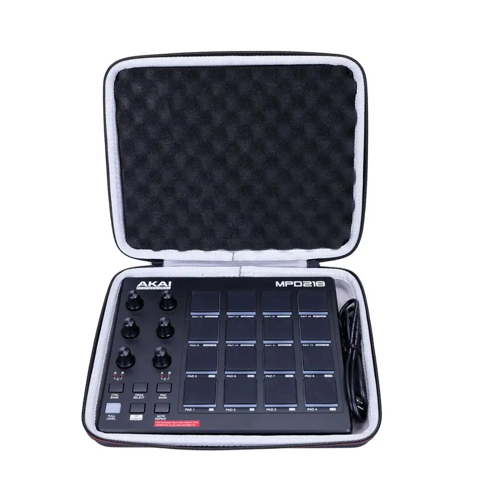 EVA Hard Case for AKAI Professional MPD218 Ultra Portable USB Bus Powered 16 Pad