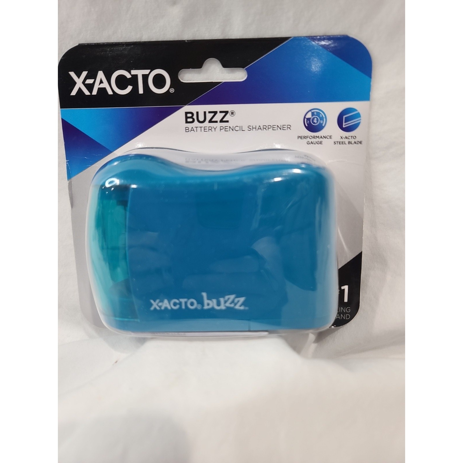 X-ACTO Buzz Battery Pencil Sharpener, Assorted 1 Count (Pack of 1),