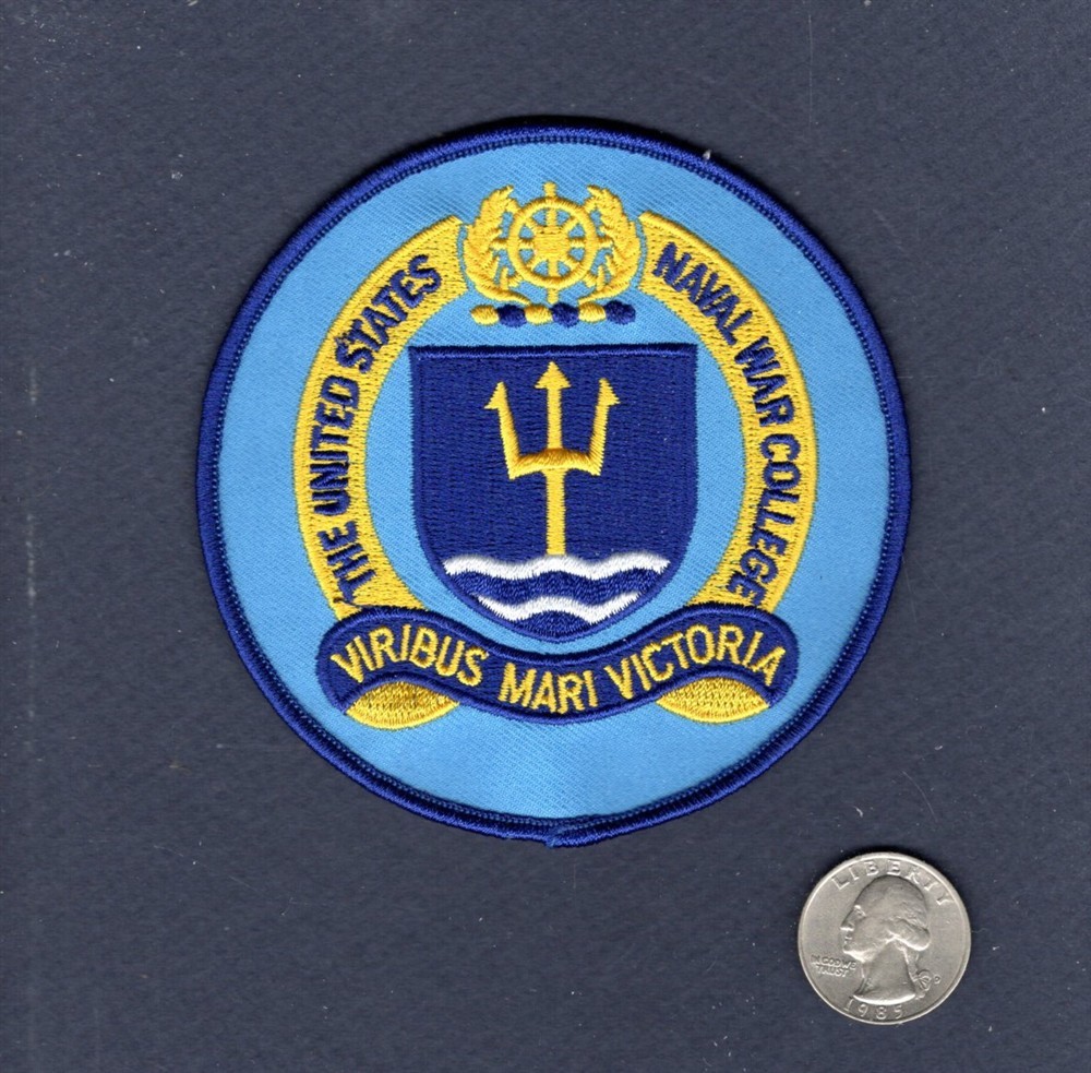 UNITED STATES NAVAL WAR COLLEGE Newport RI US Navy USMC Squadron Patch