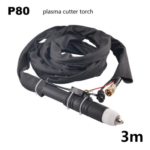 P80 Plasma Cutter Cutting Torch Complete 10 Feet 3 Meter Pilot Arc Metalworking