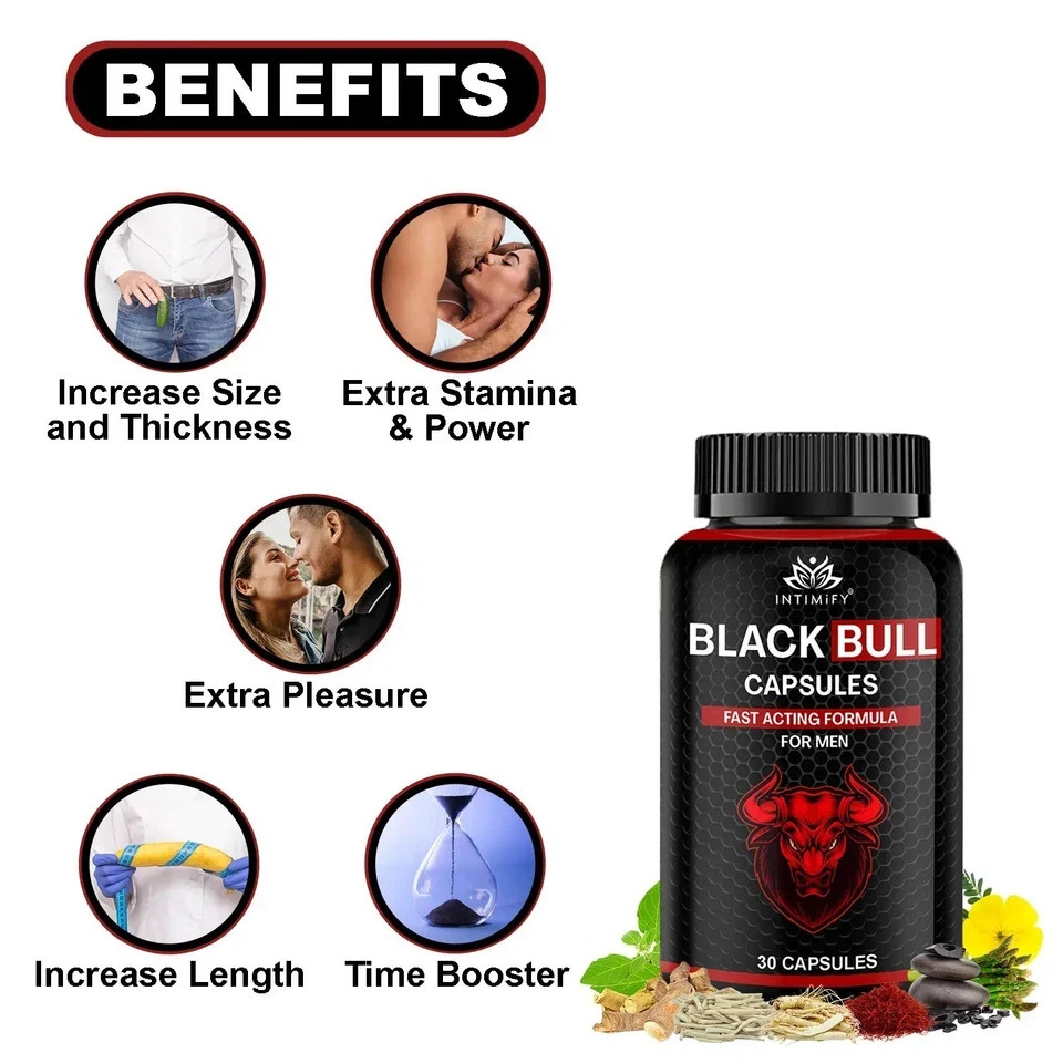 Black Bull Male Enhancement – Boost Power, Confidence & Endurance