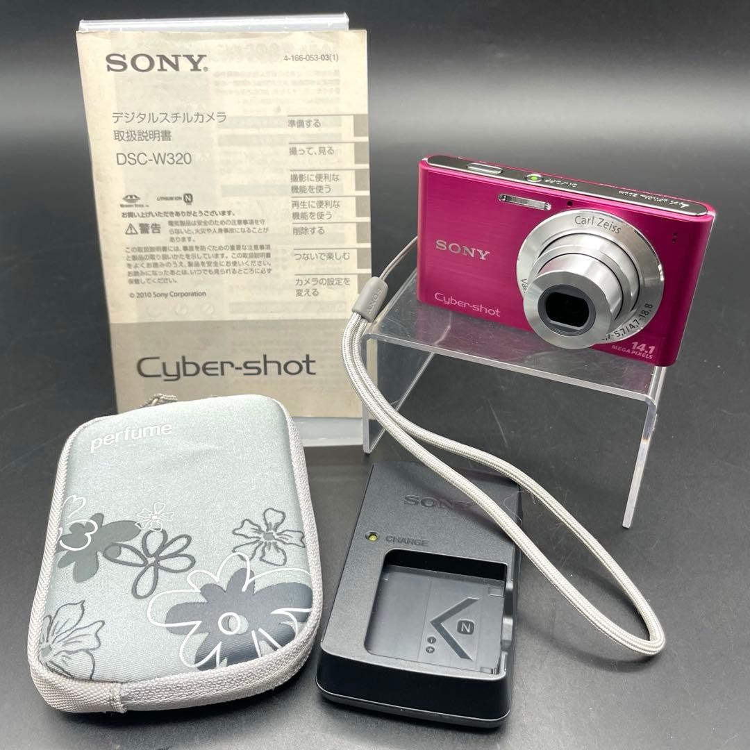 SONY Cyber-shot DSC-W320 Pink Compact Digital Camera [No English Menu] Japan