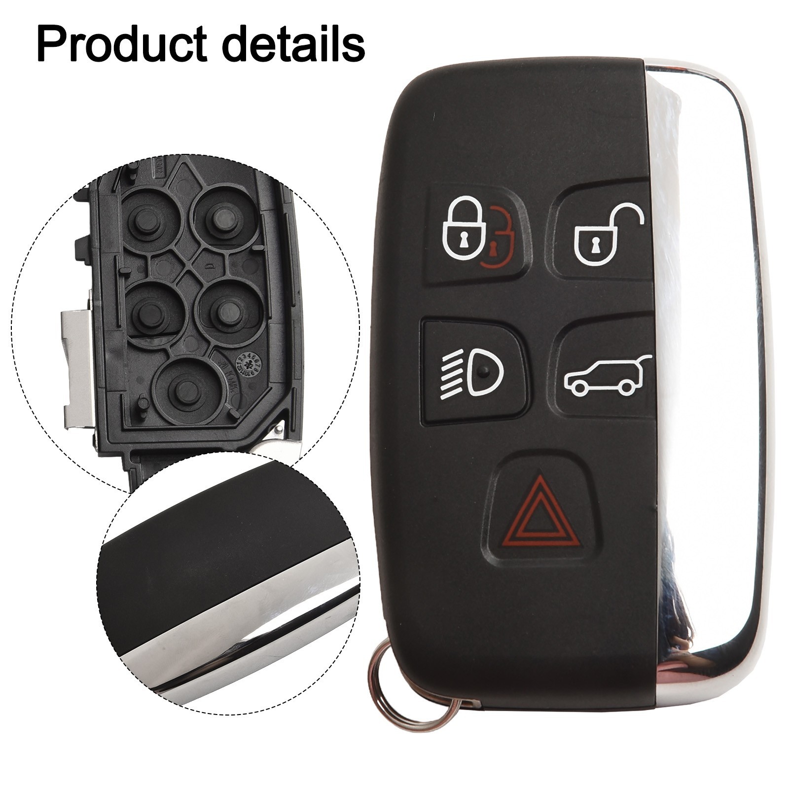 Sleek Design Replacement Shell for Land Rover and For Range Rovers Keys