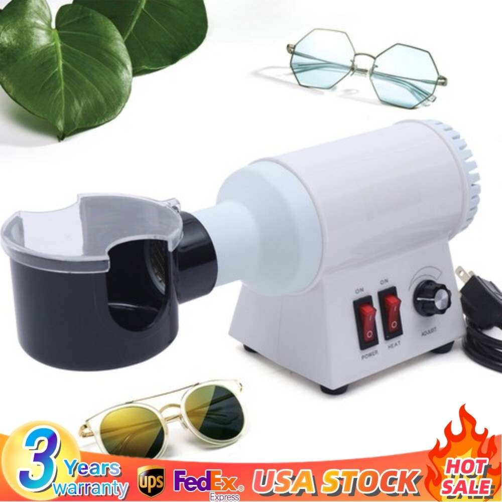 Hot Air Optical Eyeglasses Frame Warmer Frame Heater Temperature Adjustable 110V