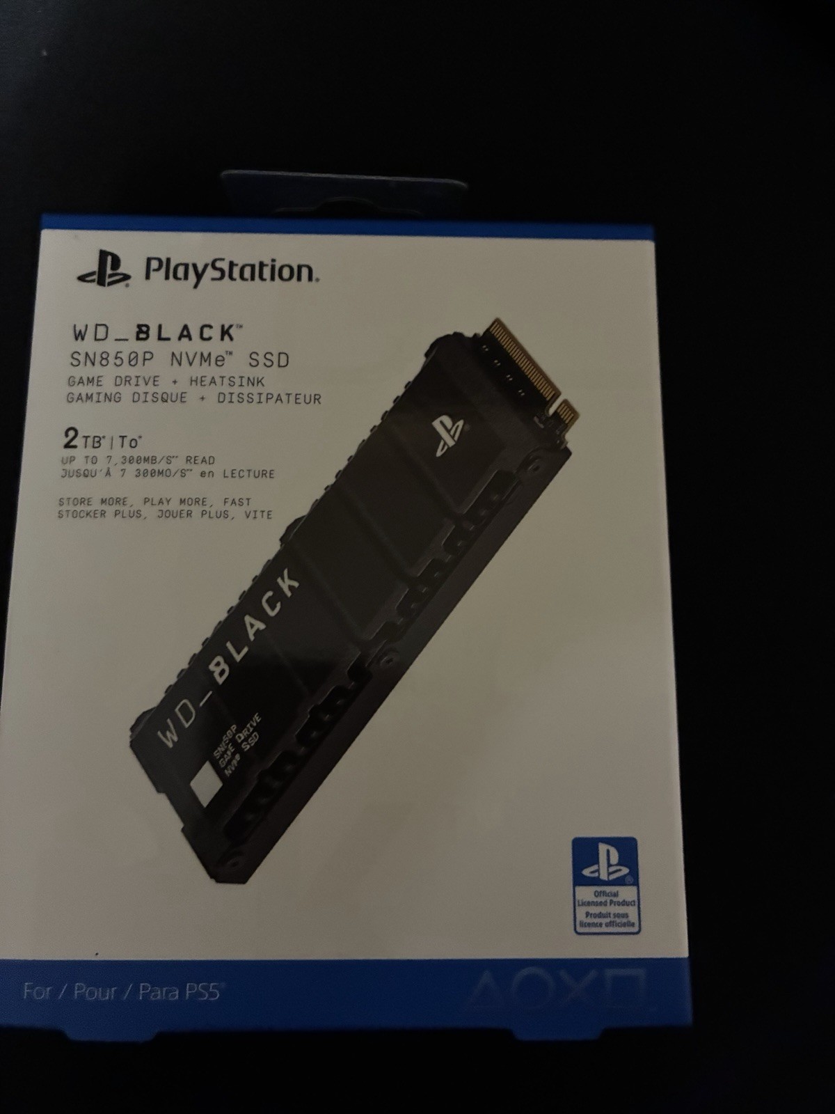 WD_BLACK SN850P NVMe SSD 2TB M.2