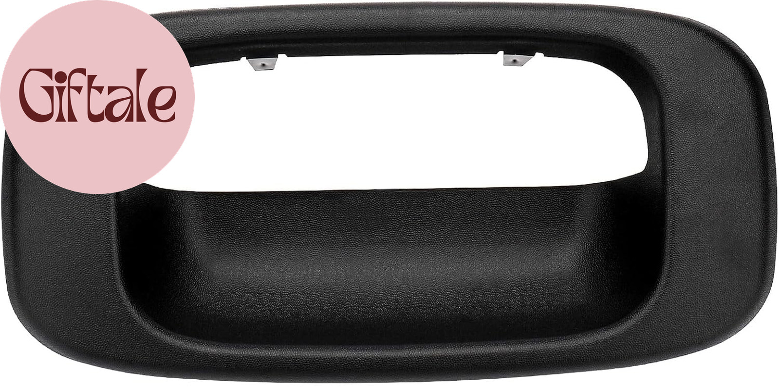 Black Tailgate Handle Bezel Replacement Compatible for Chevrolet 99-07 Silverado