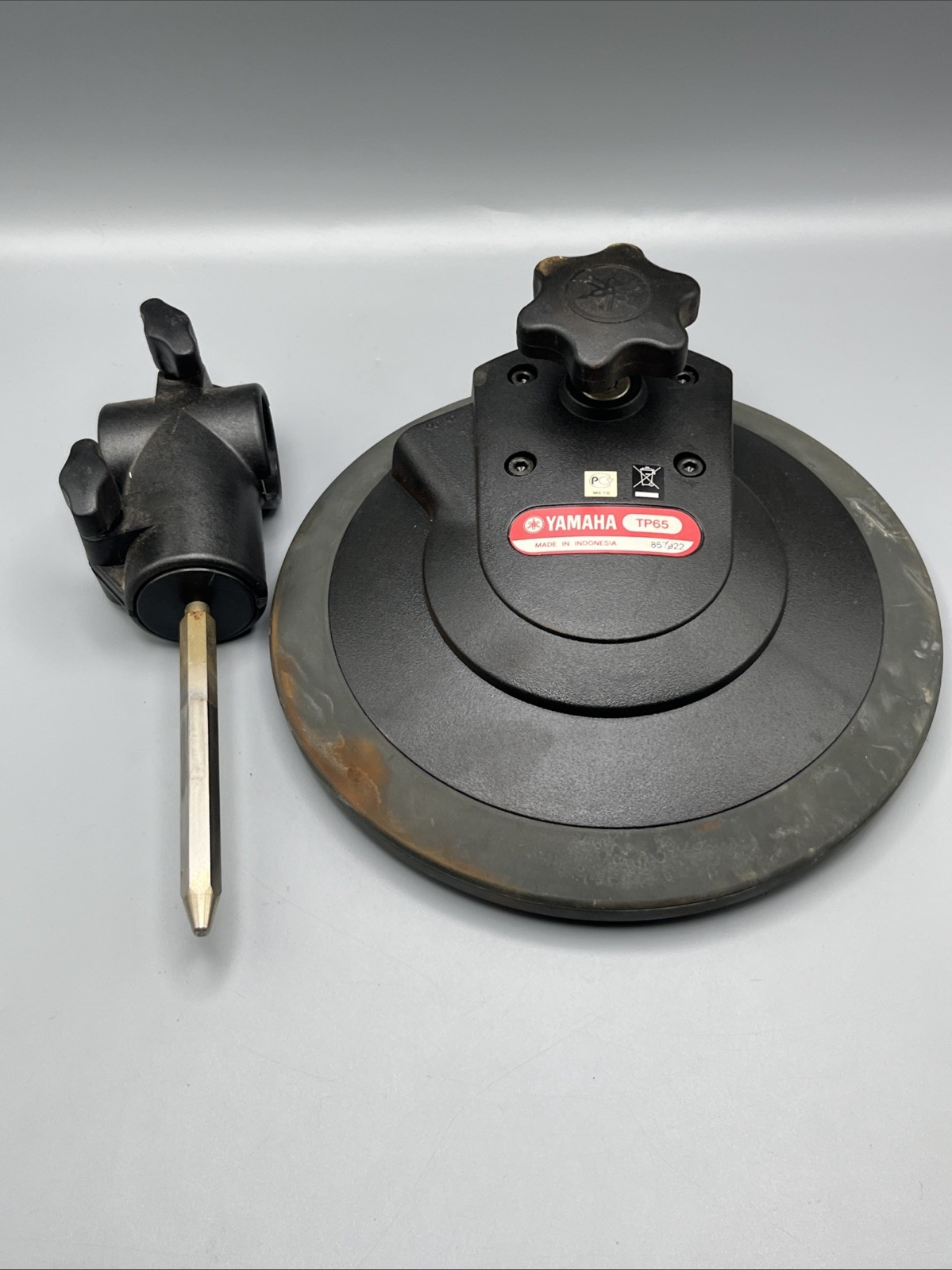 Yamaha TP65 Electronic Drum Pad Single Zone Trigger DTX Series Black