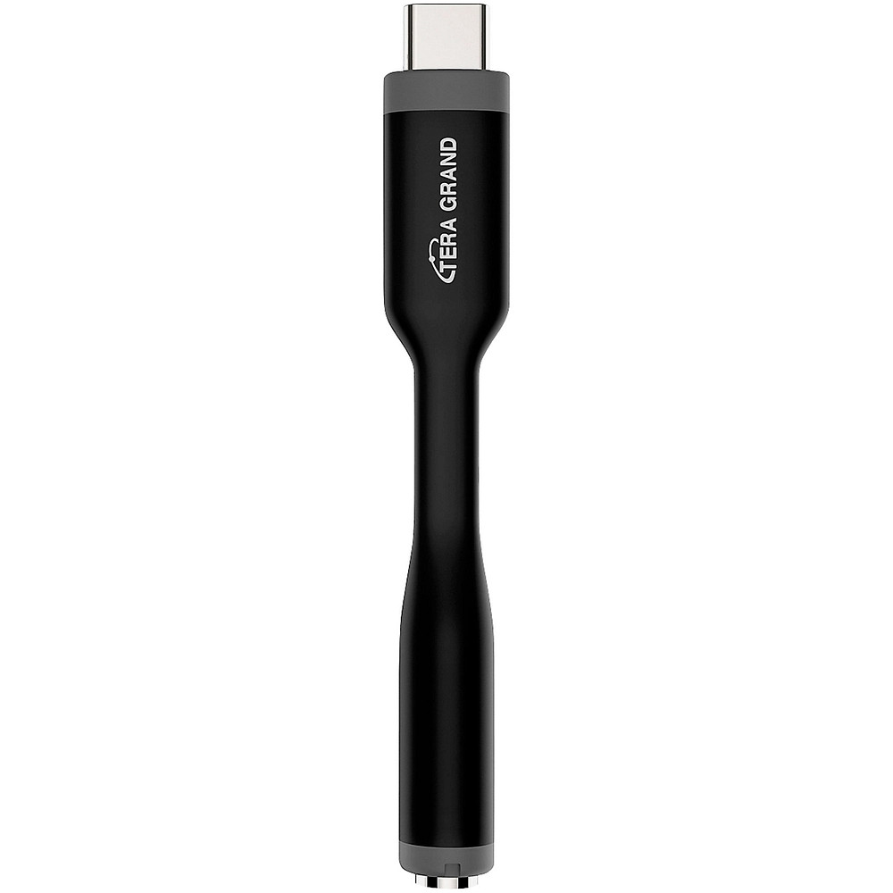 Tera Grand USBC to 3.5 mm Headphone Jack Audio Adapter Black