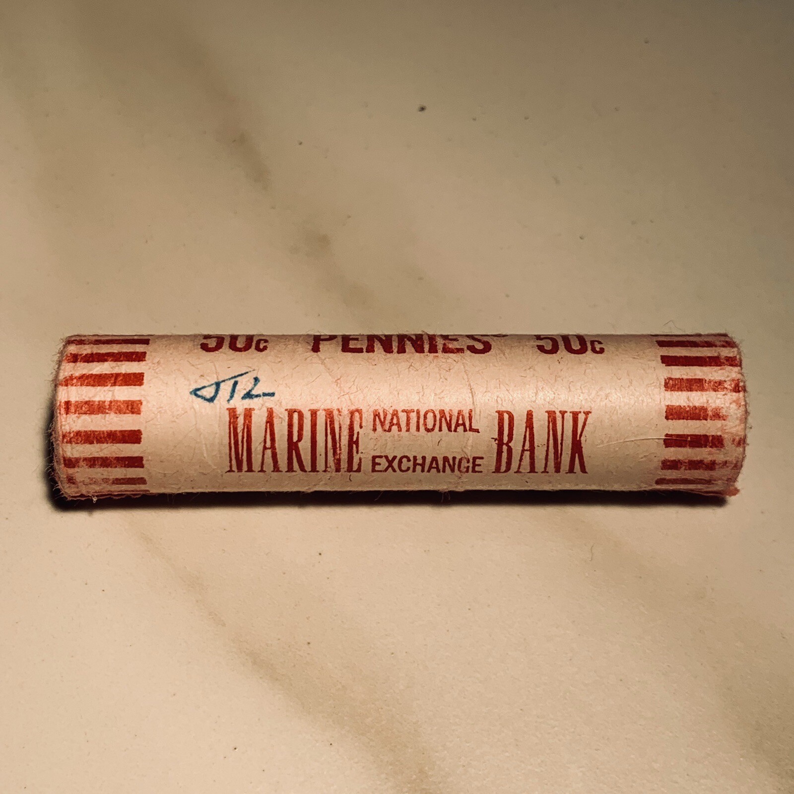 1971-D * ORIGINAL BANK WRAPPED * LINCOLN CENT ROLL *OBW UNCIRCULATED VARIETY YR!