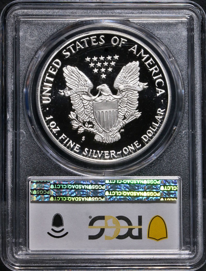 1988-S Silver American Eagle $1 PCGS PR70 DCAM - STOCK