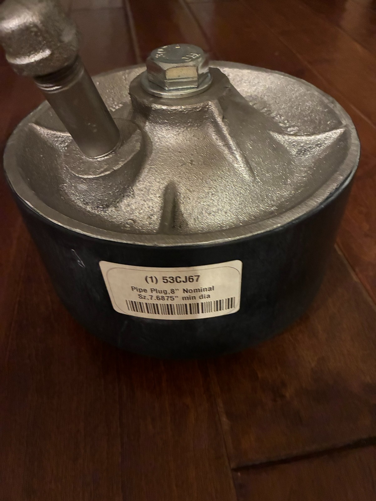 8 Inch Pipe Plug Nite Caps model 53CJ67