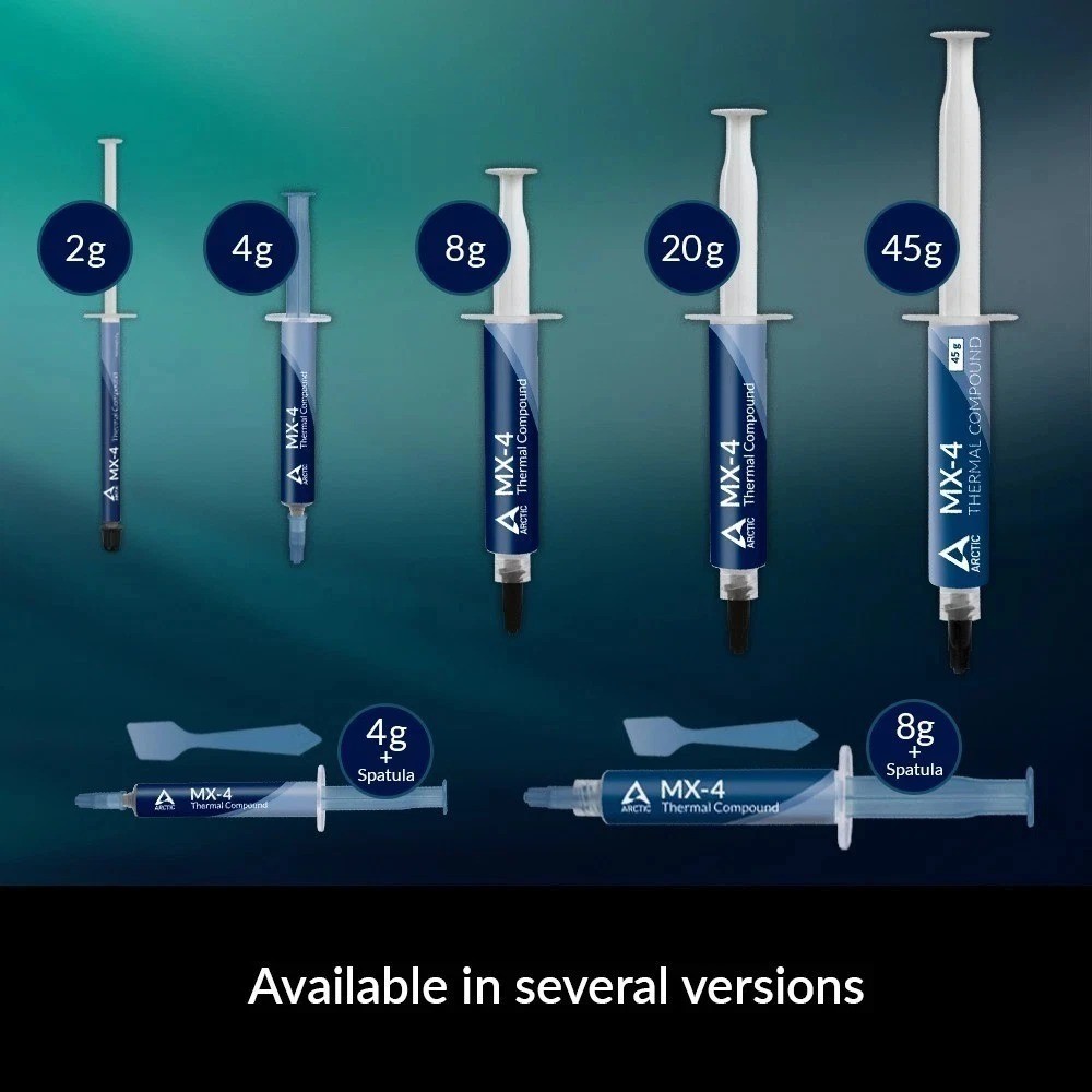 ARCTIC MX-4 8 g incl. Spatula Premium Performance Thermal Paste CPU GPU Grease