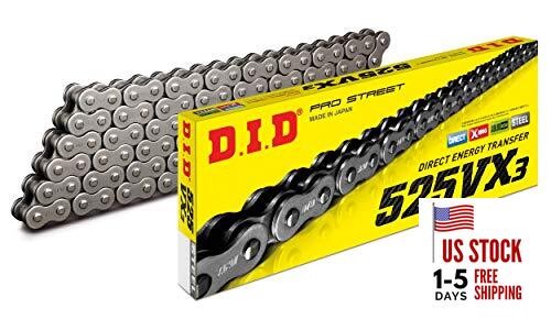 (525VX3X114ZB) Steel 114 Link High Performance VX Series 114 Links Black Steel