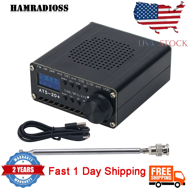 ATS-20+ Plus ATS20 V2 SI4732 Radio Receiver DSP SDR FM AM MW SW MW SW SSBLSB USB