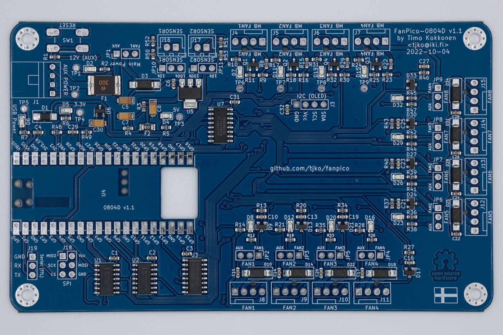 FanPico - Smart PWM (PC) Fan Controller [DIY Kit]