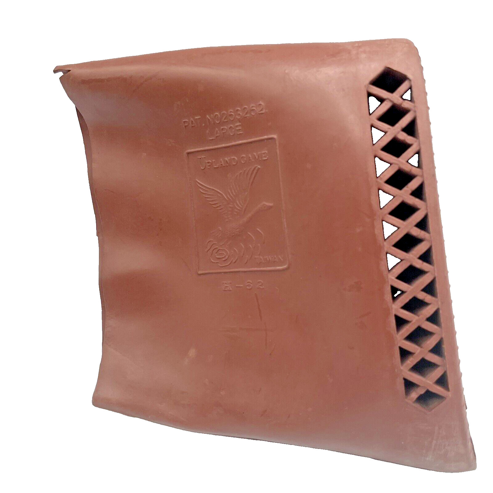 Vintage Upland Game Recoil Butt Pad H-62 Rifle Shotgun Slip On Removable Large