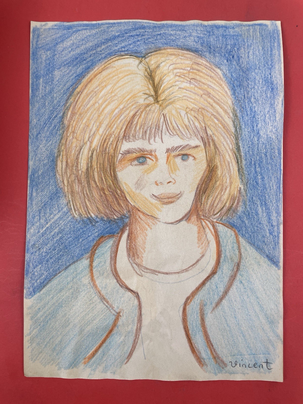 Vincent van Gogh Drawing on paper (Handmade) signed and stamped
